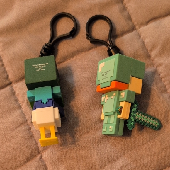 Pixelated Character Keychains - Picture 2 of 2
